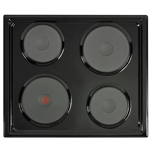Defy DHD332 Slimline Solid Hob Black