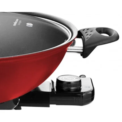 Mellerware 27607A Red Bangkok Electric Wok