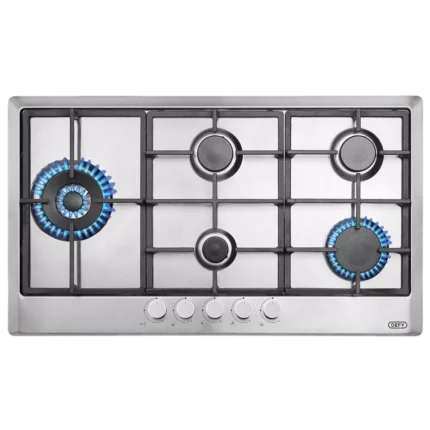 Defy DHG129 Gemini Gas Hob Stainless Steel