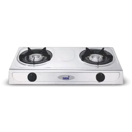 Totai 26/011A 2 Burner Hotplate Stainless Steel