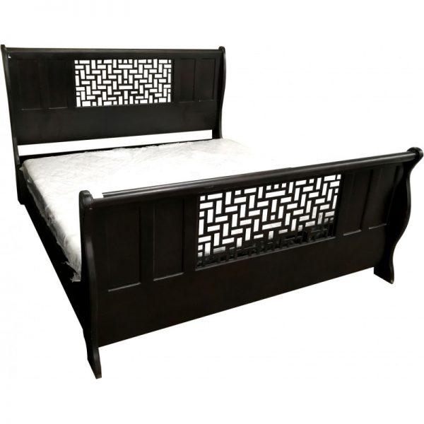 Out Regal Sleigh Bed 183cm King