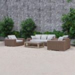 Wicker Outdoor Sofa Set