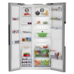 Defy - F740 Side-by-Side Fridge Metallic - DFF547 - Image 2