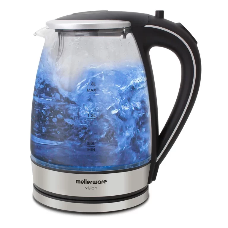Mellerware 22300 1.7L Azure Glass Kettle