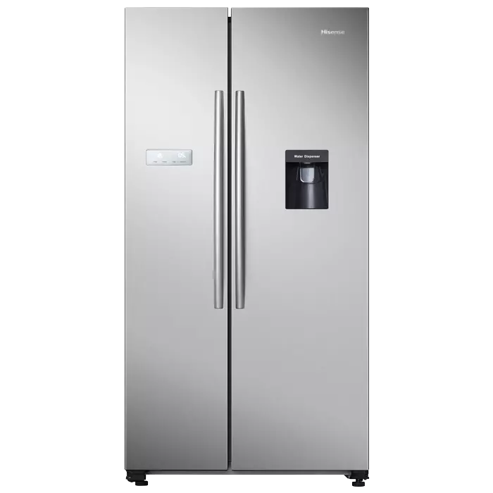 Hisense H740SSWD SideBySide Fridge Stainless Steel Luckys Discount Centre