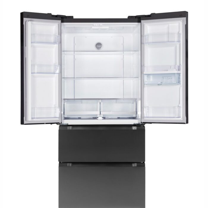 Defy - Boutique Noir French Door Fridge Onyx 492L - DFF440 - Image 2