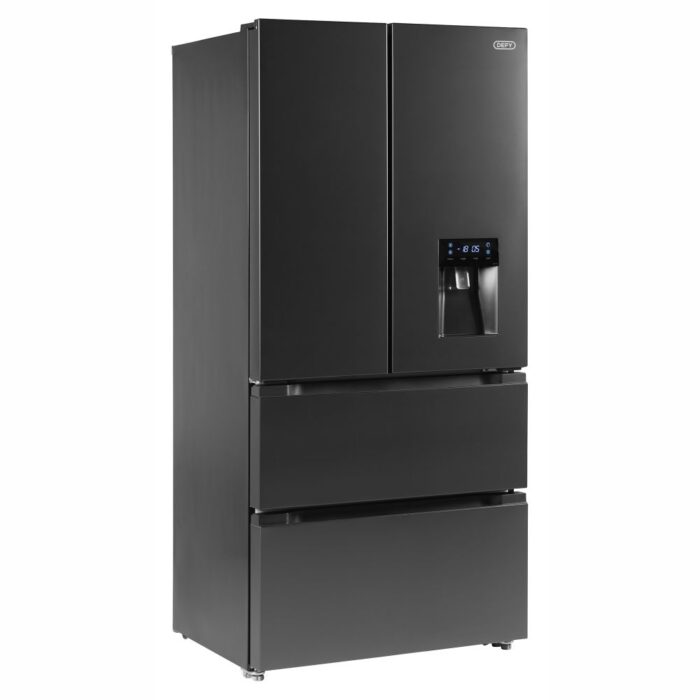 Defy - Boutique Noir French Door Fridge Onyx 492L - DFF440 - Image 3