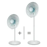 Mellerware 35840WH 2-in-1 Fan