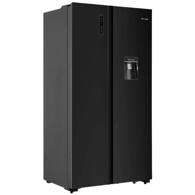 Hisense H670SMIB-WD Side-by-Side Fridge Black