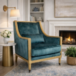 Versailles Curve Accent Chair