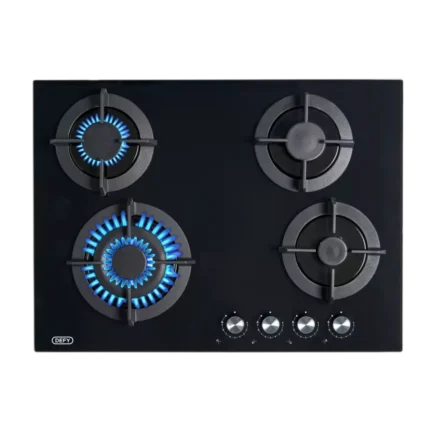 Defy DHG701 Gemini Gas On Glass Hob