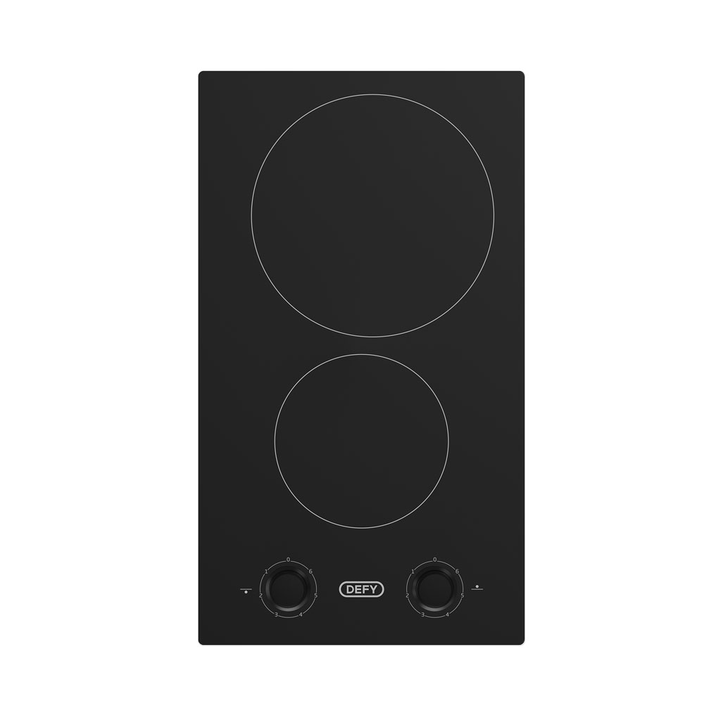 DHD408 Defy - Domino Vitroceramic Hob Black - DHD408 - Image 1