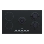 Defy - Black Glass Dual Fuel Hob – DHG902
