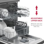 Defy - 13-Place Dishwasher Grey - DDW242 - Image 17