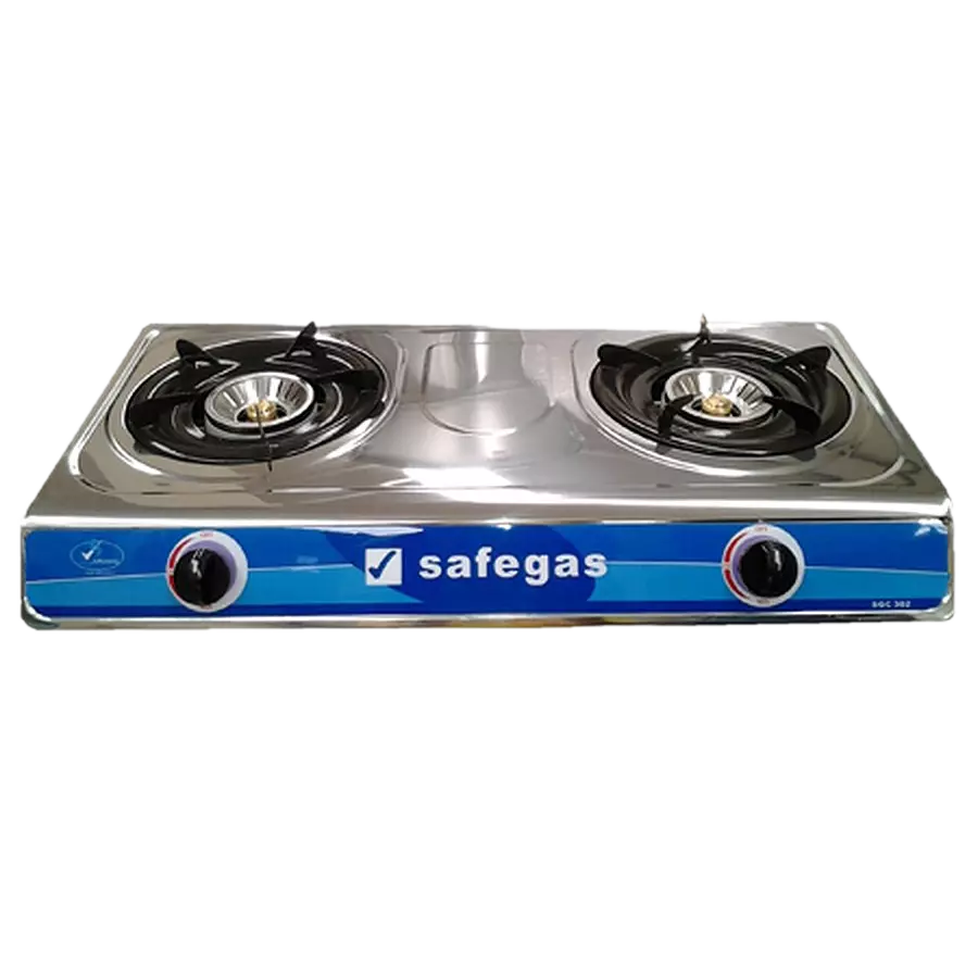 Safegas SGC-302 2-Burner Gas Cooker