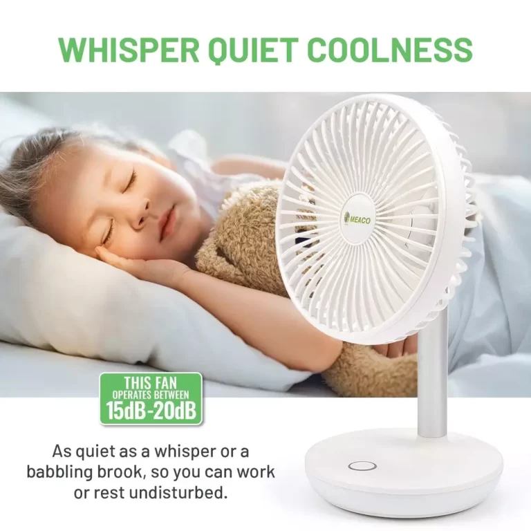Meaco 260c Cordless Desk Fan