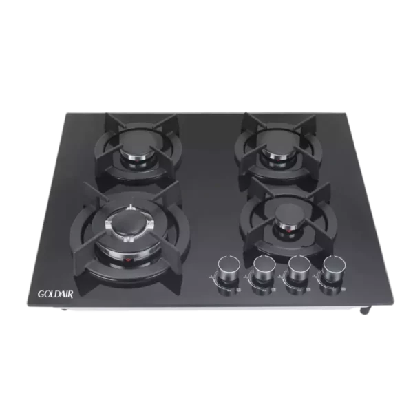 Goldair GBGH-4002 4-Burner Gas Hob Black