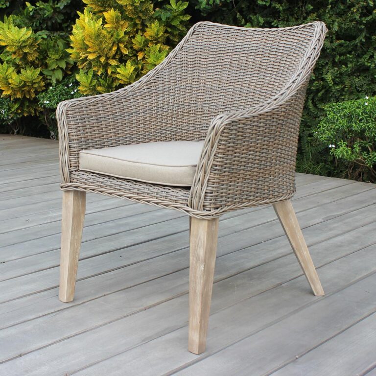 Pine Outdoor Dining Chair - Image 1
