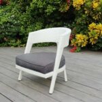 ATC RASF-181 Mia Outdoor White Rattan Set