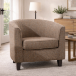 Upholstered Compact Tub Chair