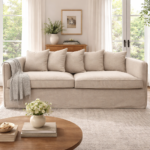 3-Seater Slip Cover Sofa