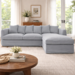 Solstice Corner Slip Cover Couch