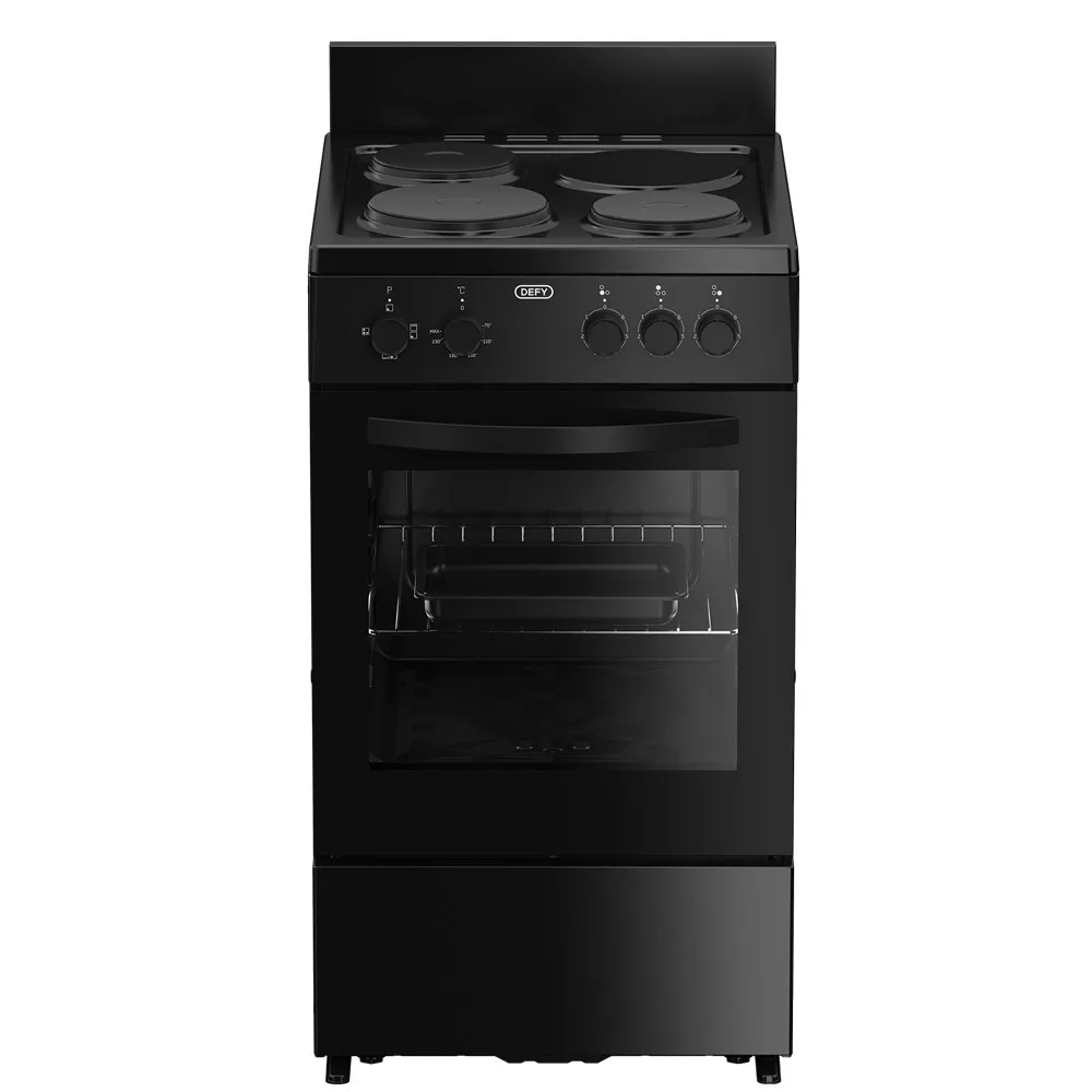 Defy DSS553 3-Plate Compact Stove Black