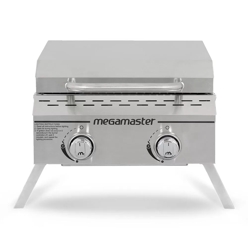 Megamaster FSBG0075 Origin 2-Burner Tabletop Gas Braai