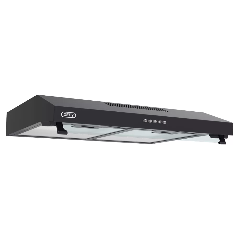 Defy DCH60B 600 Standard Cookerhood Black