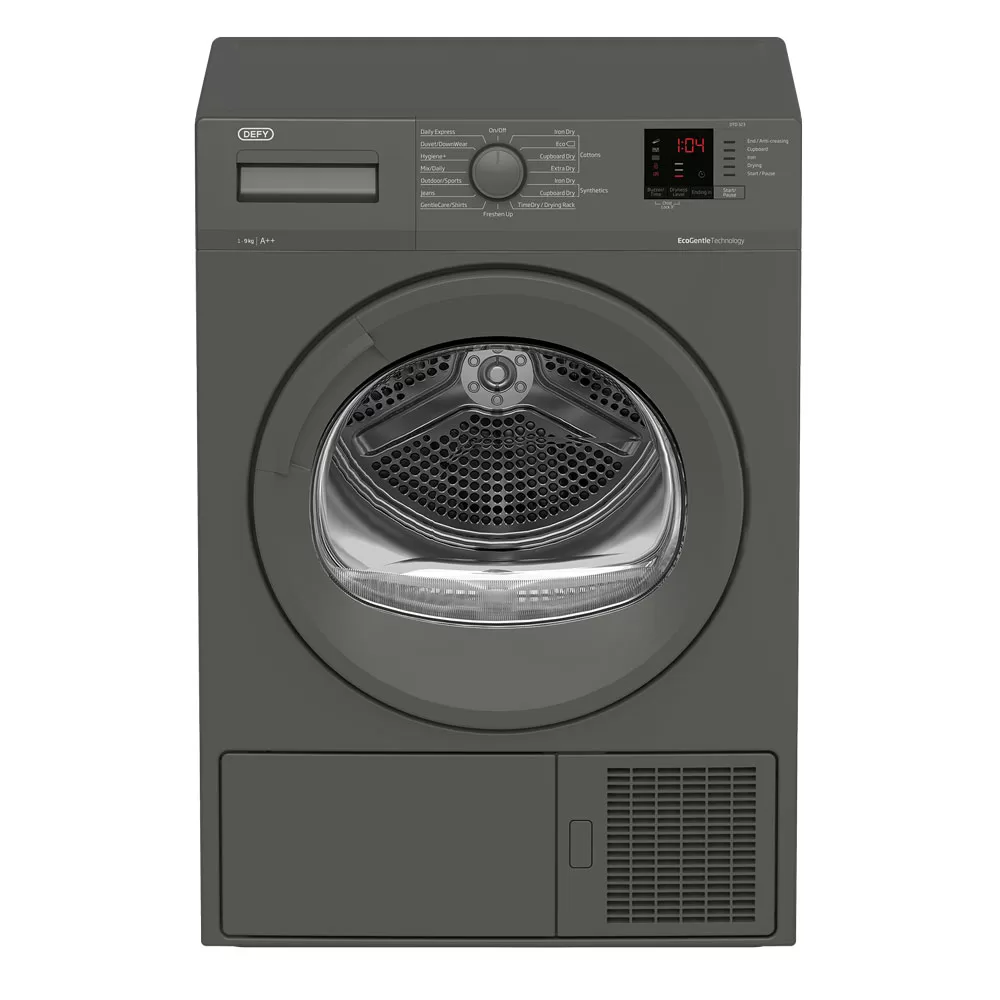 Defy DTD323 9kg Heat Pump Dryer Grey