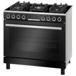 Bosch - 5 Burner Full Gas Stove Black - HJYGGXV60Z