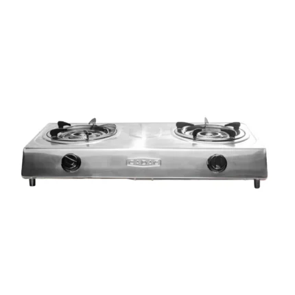 Cadac 2-Burner Gas Stove Stainless Steel