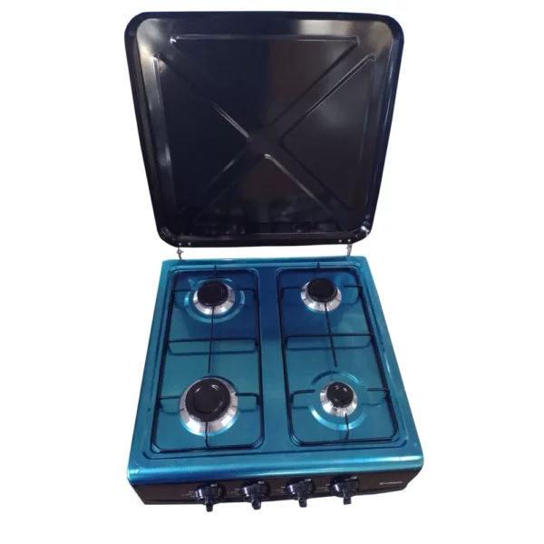 Safegas SGE414 4-Burner Gas Cooktop Enamel