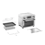 Milex MAO002 23L Air Fryer Oven With Rotisserie