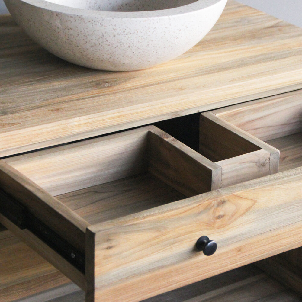 Arch 3 Drawer Bathroom Cabinet
