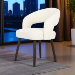 Nordic Fabric Dining Chair - Image 2