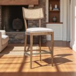 Homs Cane Bar Chair - Image 2