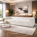 Augustine Velvet Plush Sofa