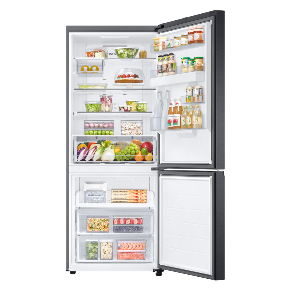 459L Frost Free Top Fridge Bottom Freezer Combination Fridge - Black