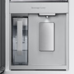 630L Net Bespoke French Door Refrigerator with changeable panels - Matt Black Stainless Steel