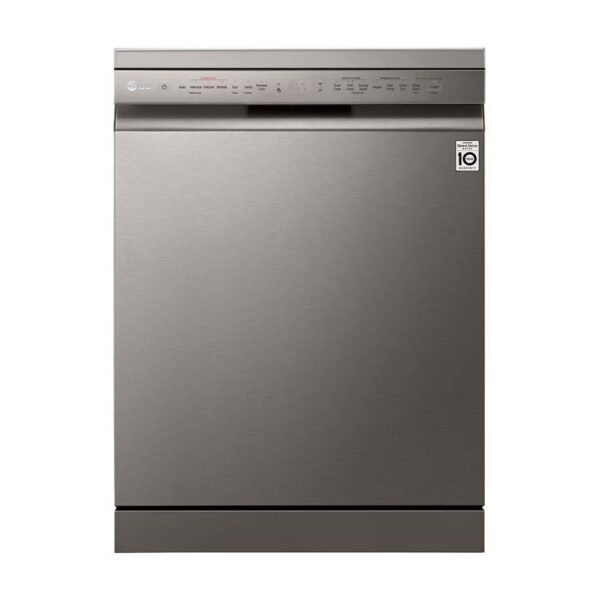 LG 14 Place QuadWash™ Steam Dishwasher - Platinum Silver