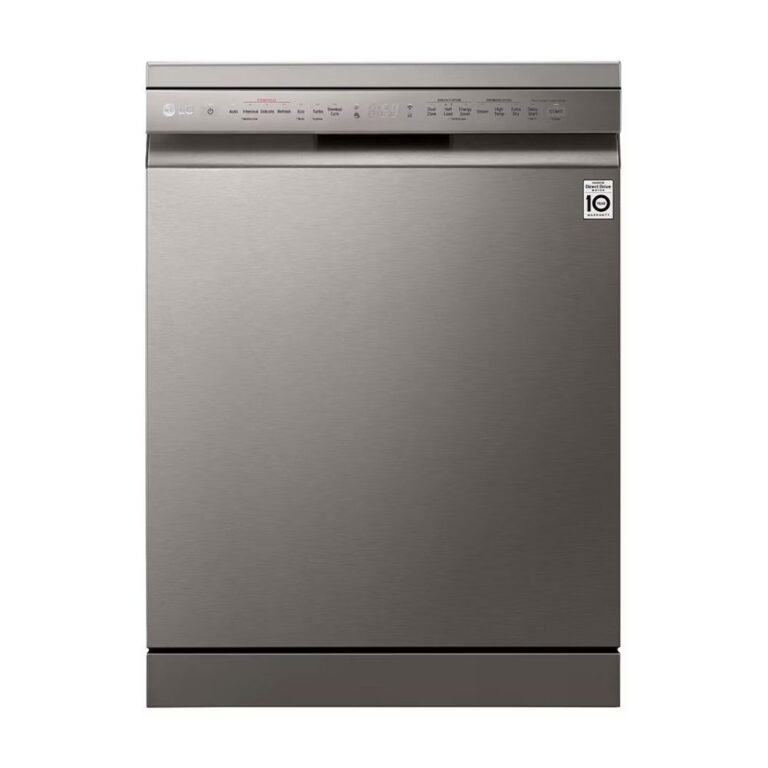 LG 14 Place QuadWash™ Steam Dishwasher - Platinum Silver