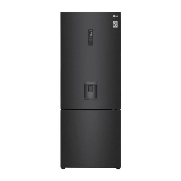 LG 446L Inverter Linear Compressor Combi Fridge Freezer - Black