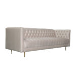 Valentina Cream Tufted Sofa - Image 2