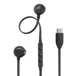 JBL Tune 305C Hi-Res USB-C Wired In Ear Headphone-Black