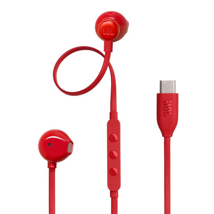 JBL Tune 305C Hi-Res USB-C Wired In Ear Headphone-Red - Luckys Discount ...
