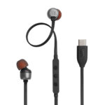 JBL Tune 310C Hi-Res USB-C Wired In Ear Headphone-Black