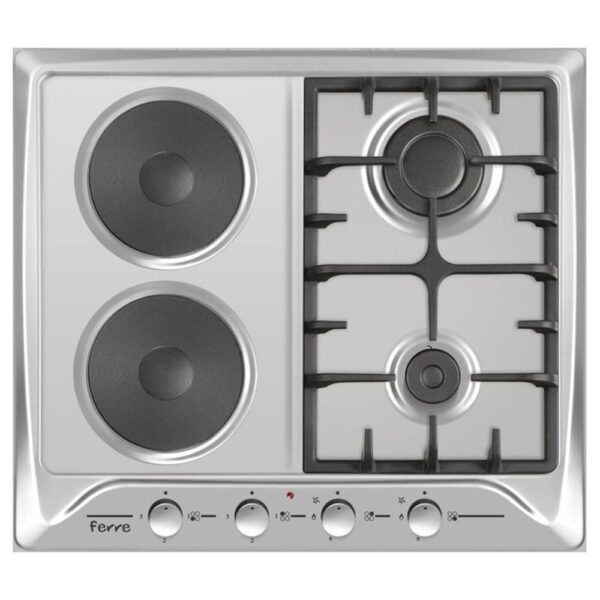 Ferre 4 Burner GE Hob Stainless Steel (B-622.CS)