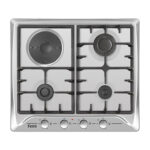 Ferre - 4 Burner GE Hob Stainless Steel - B-631.CS