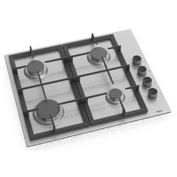 Ferre 4 Burner Gas Hob Stainless Steel (BL201)